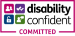 Logo for Disability Confident Logo